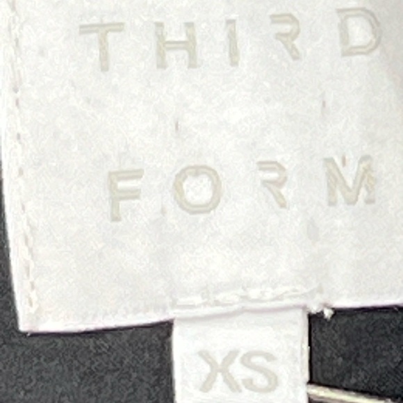 Third Form Cutout Maxi  Dress Womens XS Slit Lined Sexy Goth Linen Cotton Blend - Picture 6 of 13